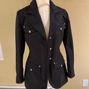 Versace Jeans Coutour black jacket size S exquisite Rare excellent condition